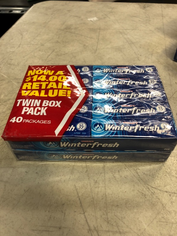 Photo 2 of 1566256 Wrigley W/Fresh Gum---exp date 0112-2023