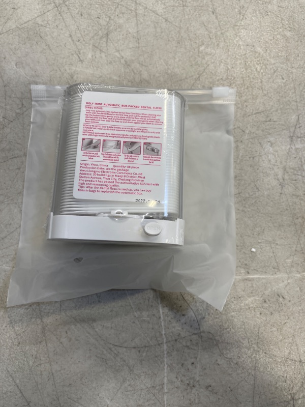 Photo 2 of Dental Floss Picks Holy Rose Pop Up Flossers White Dispenser, with Adult Flossing Sticks 88 Count,No Fragrance Smell?Sealed Storage,Cleaning Teeth More Hygienic
FACTORY SEALED 