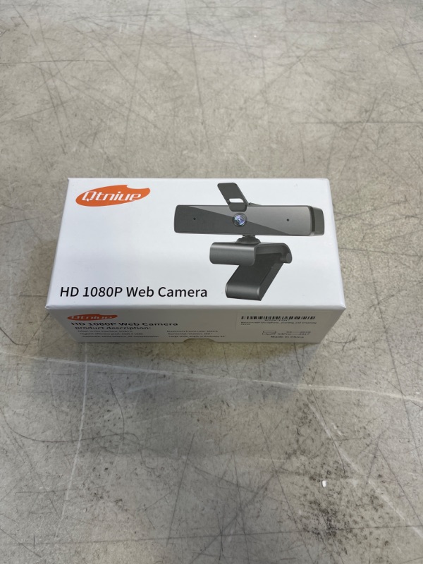 Photo 2 of Qtniue Webcam with Microphone and Privacy Cover, FHD Webcam 1080p, Desktop or Laptop and Smart TV USB Camera for Video Calling, Stereo Streaming and Online Classes 30FPS
FACTORY SEALED 