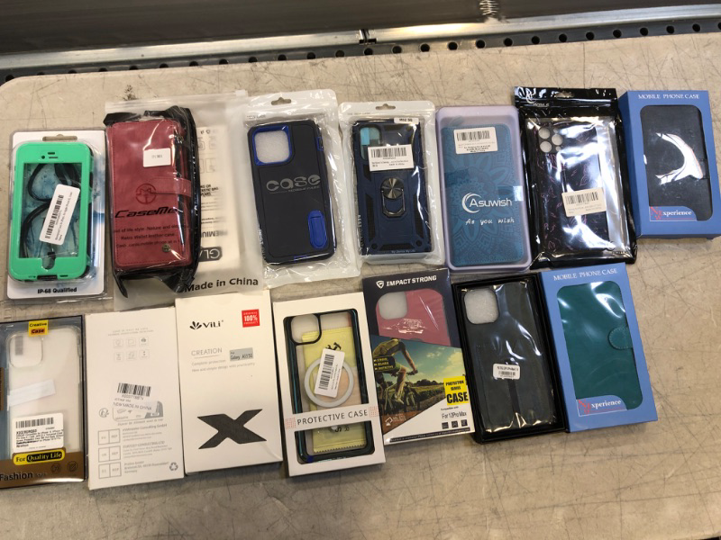 Photo 1 of 14 VARIOUS MISC. ITEMS ASSORTED IN BAG LOT / VILI PRODUCT IUS FACTORY SEALED