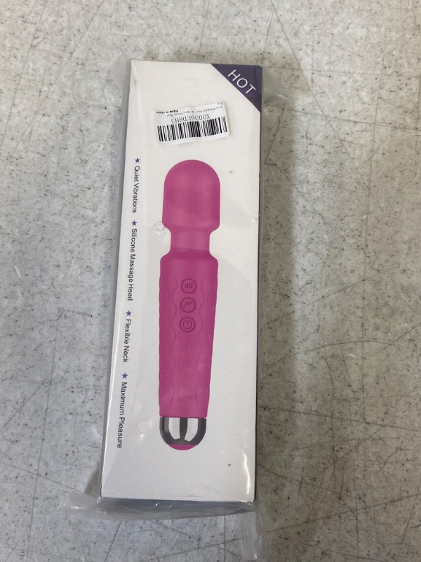 Photo 3 of Catcan Rechargeable Personal Massager, Mini Massager, 8 Speeds 20 Vibration Modes, Handheld Cordless Waterproof, Therapy Back Neck Muscle Aches Sports Recovery (Rose) - FACTORY SEALED