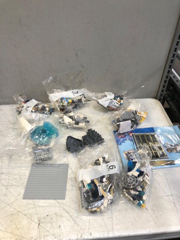 Photo 2 of City Space Lunar Research Base 60350 Building Toy Set for Kids, Boys, and Girls Ages 7+ (786 Pieces) Standard Packaging