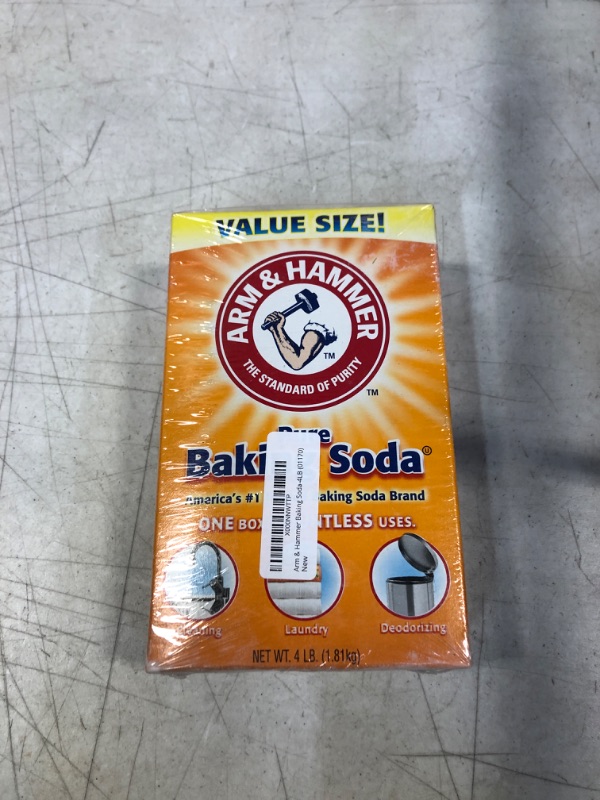 Photo 2 of Arm & Hammer Baking Soda-4LB (01170) 4 Pound (Pack of 1)