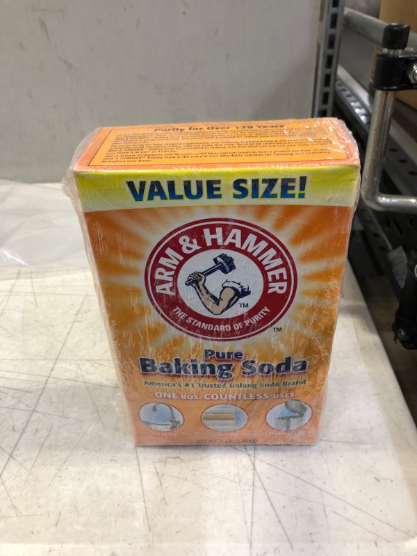 Photo 2 of Arm & Hammer Baking Soda-4LB (01170) 4 Pound (Pack of 1)