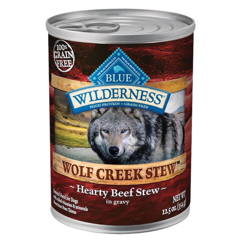 Photo 1 of 12.50 Oz Wolf Creek Stew Adult Dog Food - Hearty Beef Stew ( EXP: 06/07/2025)