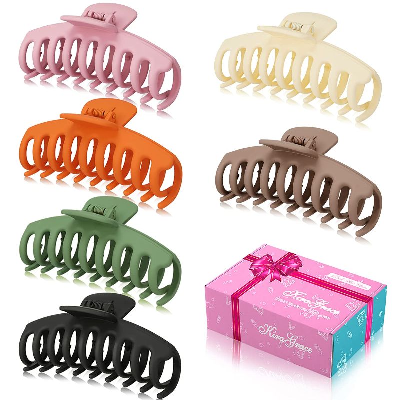 Photo 1 of  6Pack Hair Claw Clips 
