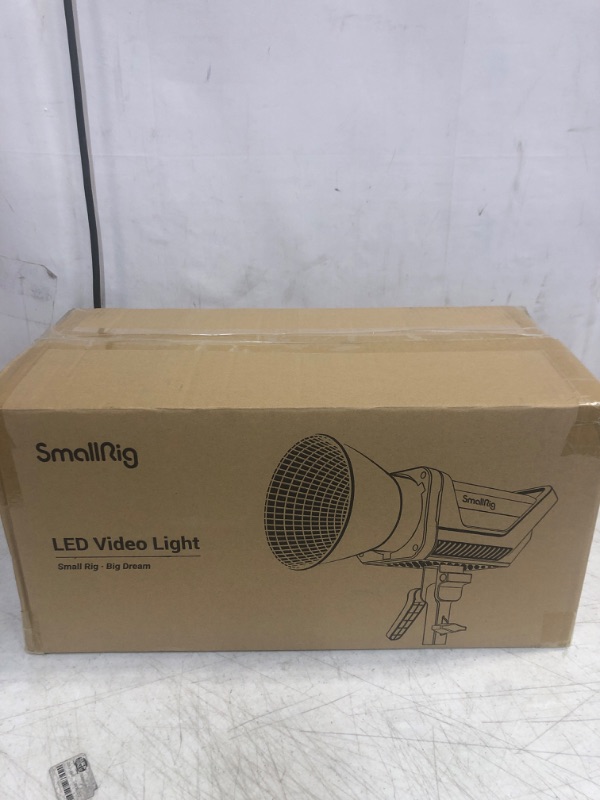 Photo 2 of SmallRig RC 220D 220W LED Video Light 98700 LUX @3.3ft 5600K Continuous Output Light with CRI 95+, TLCI 96+, w/ Bowens Mount, Manual and App Control Remotely Professional Studio Spotlight- 3472