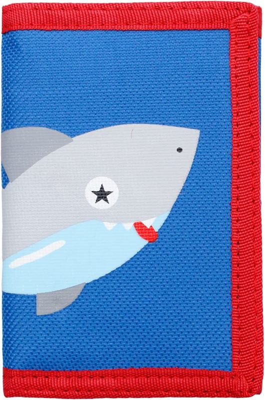 Photo 1 of Cartoon Wallet for Kids / Slim Front Pocket Wallet with Zipper (Shark?new?)
