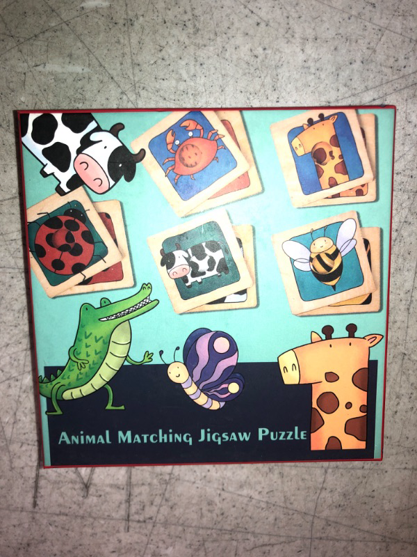 Photo 1 of ANIMAL PATTERN MATCHING PUZZZLES SUIITABLE FOR KIDS / CHILDREN OVER 3 YEARS OLD 