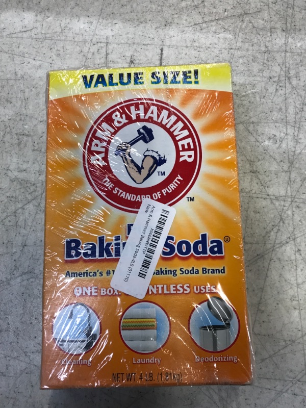 Photo 1 of Arm & Hammer Baking Soda-4LB (01170) 4 Pound (Pack of 1)