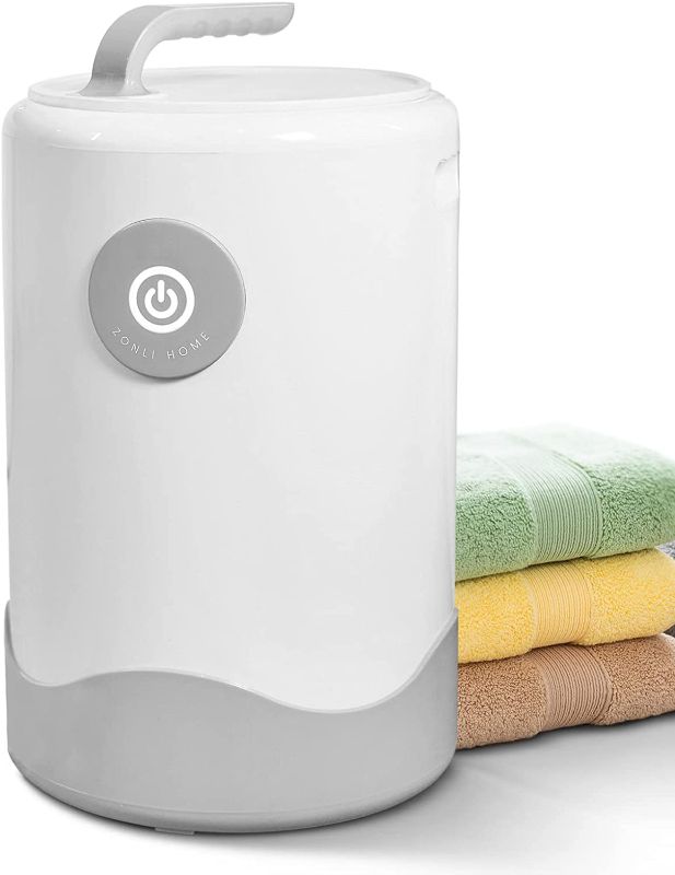 Photo 1 of ZonLi Towel Warmer - Luxury Towel Warmers for Bathroom, 1 Min Fast Heating, 4 Timer Settings, 1 Hour Auto Off, Fits Up to 2 Oversize Towels, Blankets, PJs, Best Gift for Her (Light Grey)
