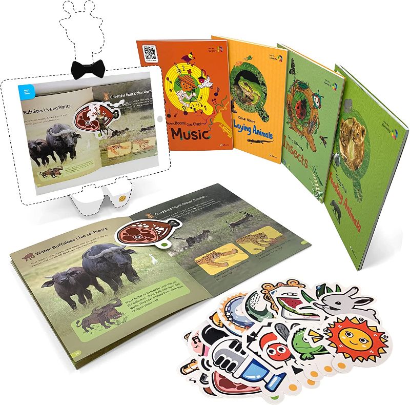 Photo 1 of ARPEDIA Learning Books Bundle and Educational Toys with Interactive AR Animation Games for Children (Music and Biology 4 Topics)
