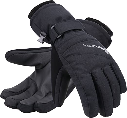 Photo 1 of ANDORRA Women's Waterproof Touchscreen Ski Gloves, SIZE L 