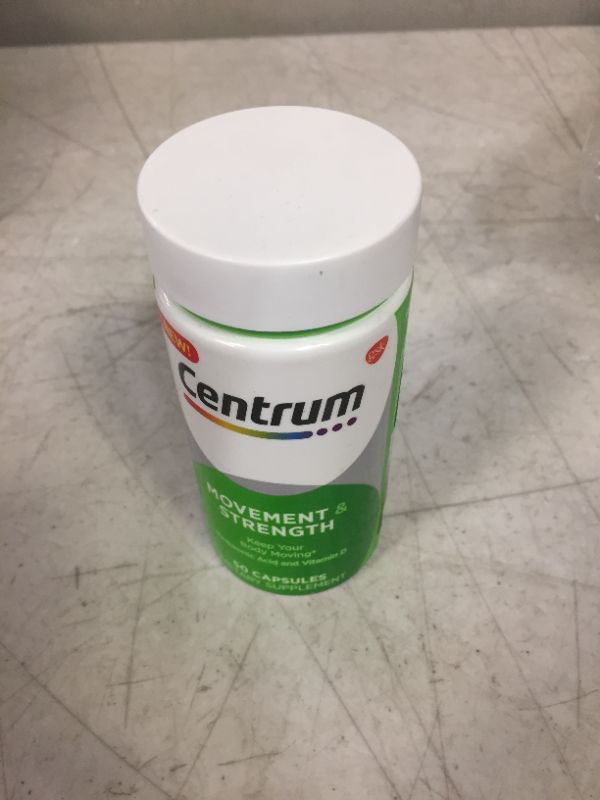 Photo 2 of Centrum Movement & Strength Capsule -- BEST BY- 05/2023