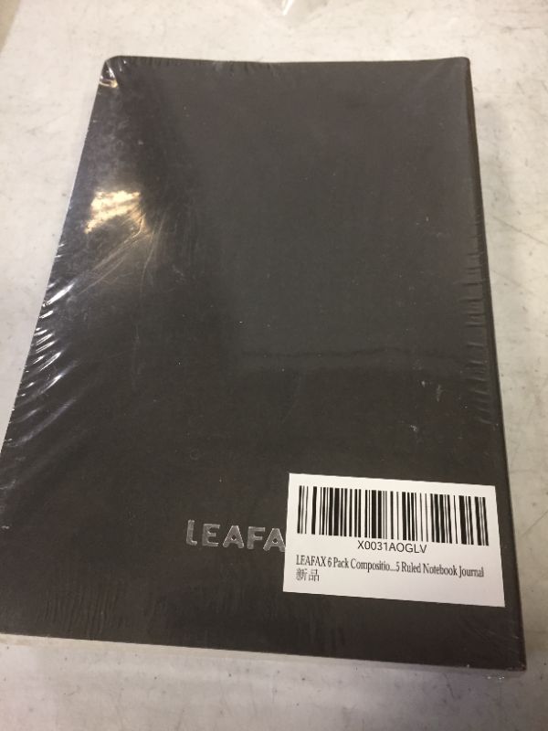 Photo 2 of LEAFAX 6 Pack Composition Notebook A5 Ruled/Lined Notebook 8.2x5.5, Premium Thick Paper for Lined Journal, Total 240 Sheets/480 Pages
