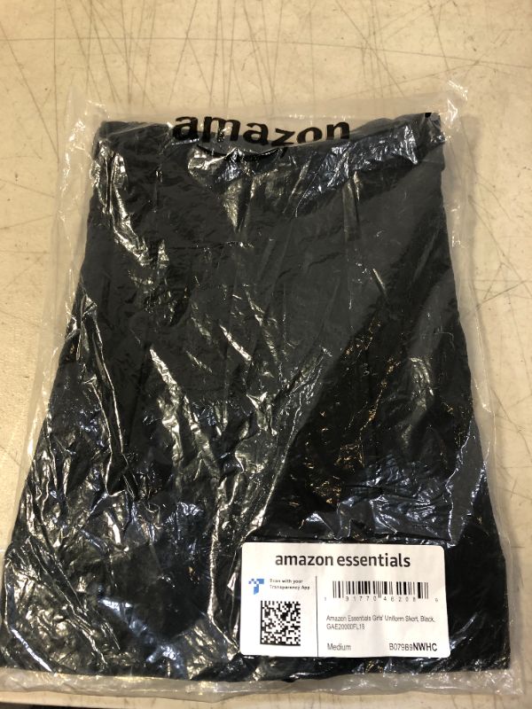 Photo 2 of Amazon Essentials Girls' Uniform Skort Medium Black