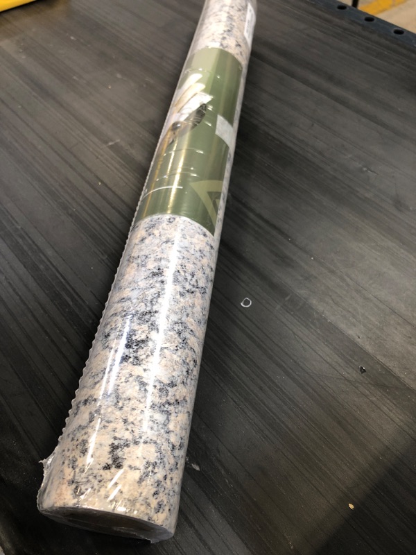 Photo 2 of Yenhome Grey Peel and Stick Countertops for Kitchen Counter Contact Paper Marble Wallpaper for Cabinet Countertop Covers Waterproof Contact Paper Marble Vinyl Wrap for Furniture Desk 17.7x200 Inch