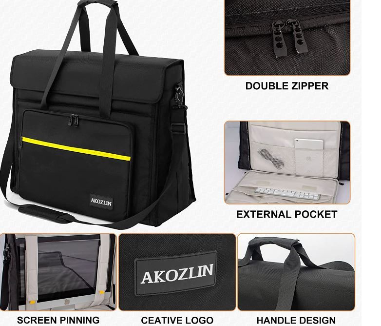 Photo 1 of AKOZLIN Nylon Carry Tote LARGE Bag 