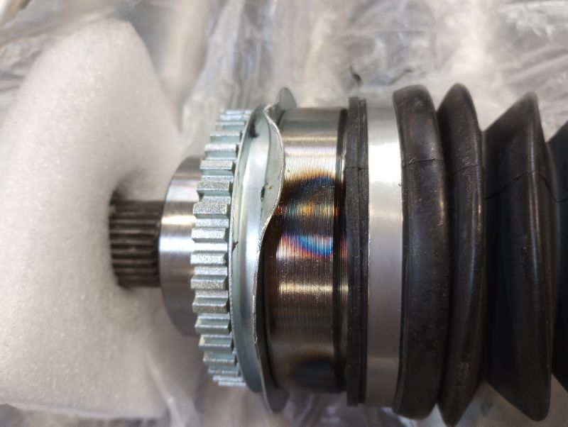Photo 4 of Cardone Select 66-7259HD New CV Constant Velocity Severe-Duty Drive Axle Shaft --- moderate used, dent on item, scuffs on item as shown in pictures