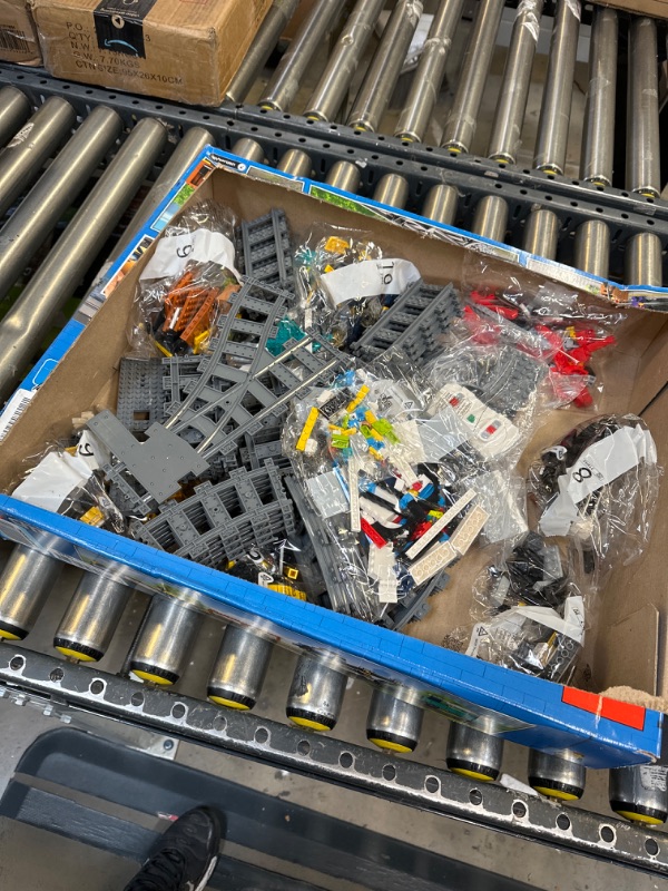 Photo 2 of LEGO City Freight Train 60336 Building Toy Set with Powered Up Technology for Boys, Girls, and Kids Ages 7+ (1,153 Pieces) FrustrationFree Packaging-----possibly missing some pieces due top usage 