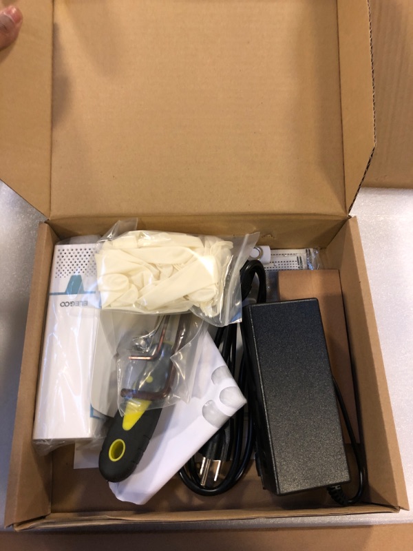 Photo 1 of ELEGOO Saturn 2 MSLA 3D Printer with 10 inch 8K Monochrome LCD COB UV Light Source and Odor Reduction Equipment Printing Size 219mm*123mm*250mm