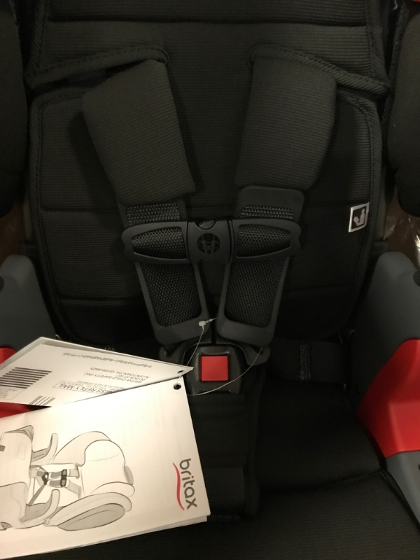 Photo 3 of Britax Grow with You ClickTight Plus Harness-2-Booster Car Seat, Jet Safewash Fabric ClickTight Plus Jet