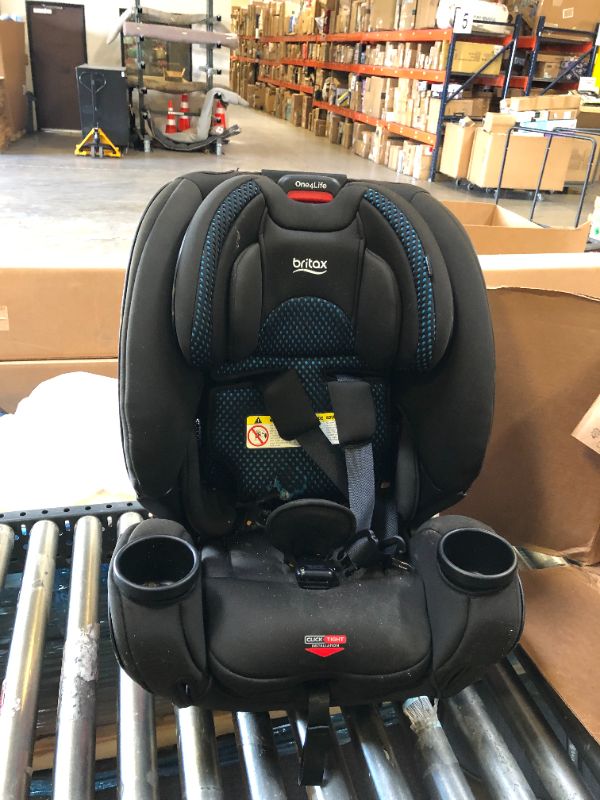 Photo 2 of Britax One4Life ClickTight All-in-One Car Seat, Cool Flow Teal Cool Flow Teal [New Version] **VERY DIRTY**& 