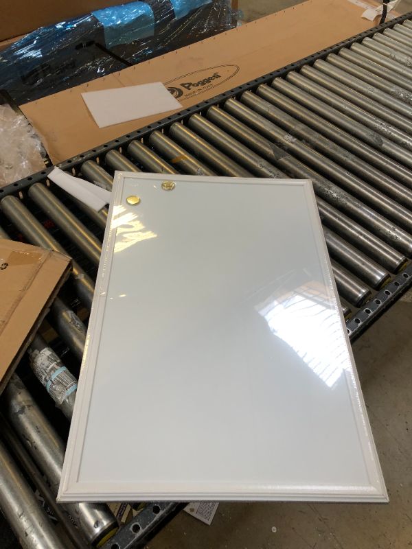 Photo 2 of U Brands Magnetic Dry Erase Board, 20 x 30 Inches, White Wood Frame (2071U00-01) 20'' x 30''