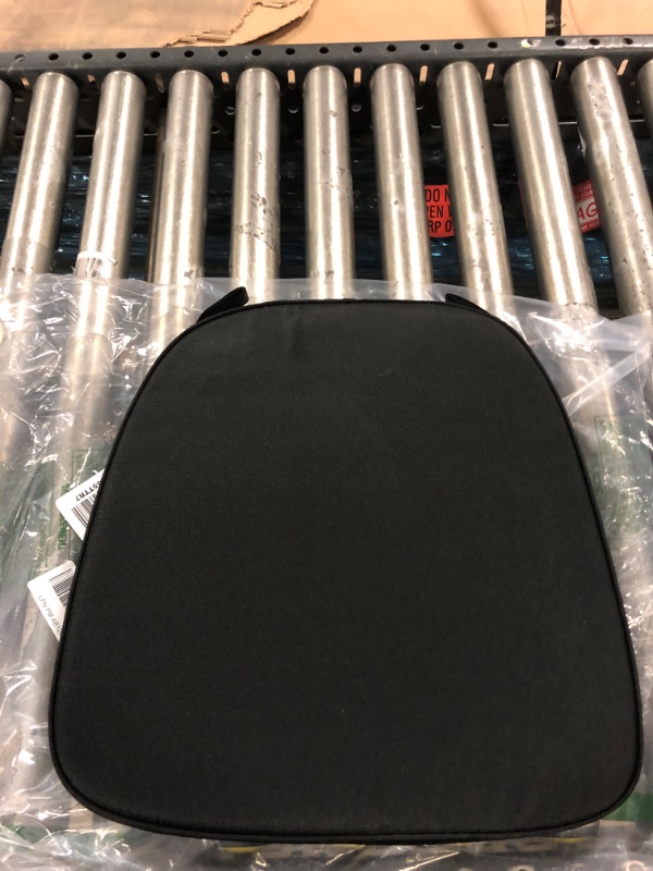 Photo 1 of 16" Black Chair Seat Cushion 