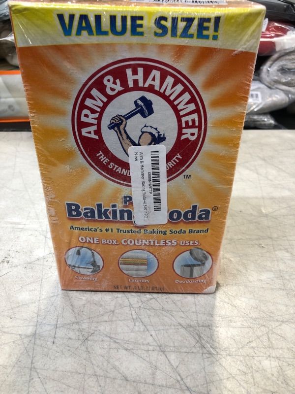 Photo 2 of Arm & Hammer Baking Soda-4LB (01170) 4 Pound (Pack of 1)