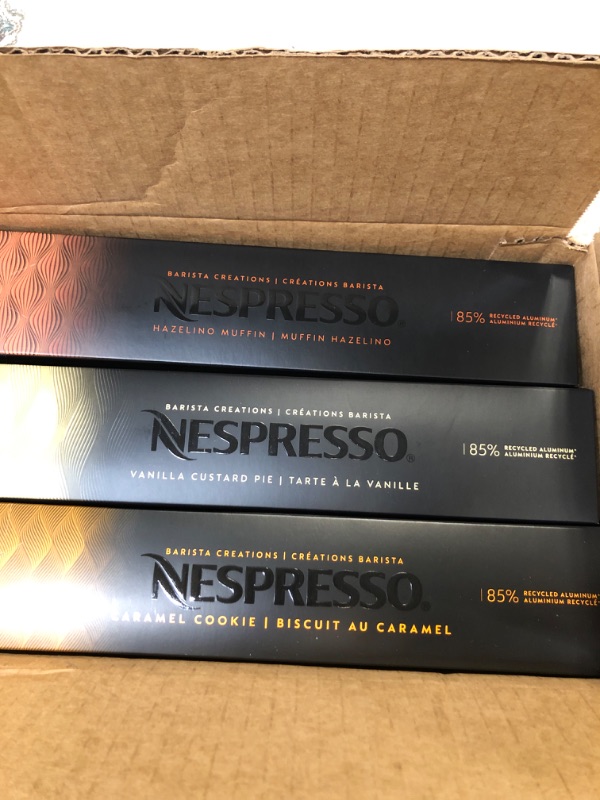 Photo 4 of 05-31-2023----------------Nespresso Capsules VertuoLine, Barista Flavored Pack, Mild Roast Coffee, 30 Count Coffee Pods, Brews 7.77 Ounce