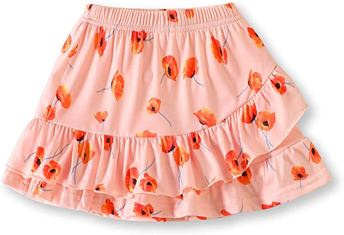 Photo 1 of DIERAY Toddler Baby Girls Skirts Floral Skorts Skirts for Girl Skater Skirt Kid Knit Scooter Skirt
SIZE 3T-4T