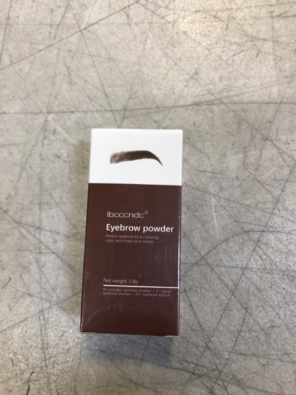 Photo 1 of bcccndc One Step Eyebrow Stamp Shaping Kit Reusable Brow Stamp Definer Makeup Tools With 10 Eyebrow Pen Stencils Kit NATURAL BROWN