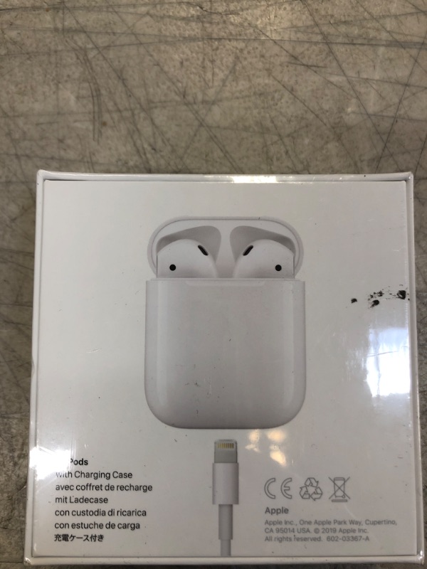 Photo 3 of AirPods with Charging Case - FACTORY SEALED 