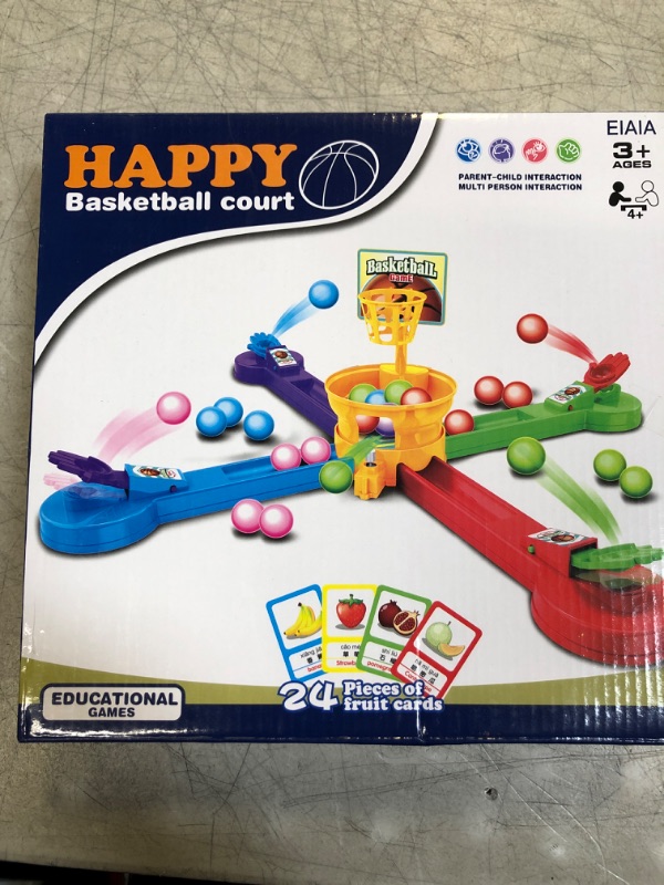 Photo 2 of EIAIA Gift Toys for 3-8 Years Old Boys Girls, Learning, Early Developmental Toy, Birthday Festival Gift for Kids Age 3 4 5 6 7 8, Interactive Toy, Basketball Court Educational Games for Parent-Child Family Edition