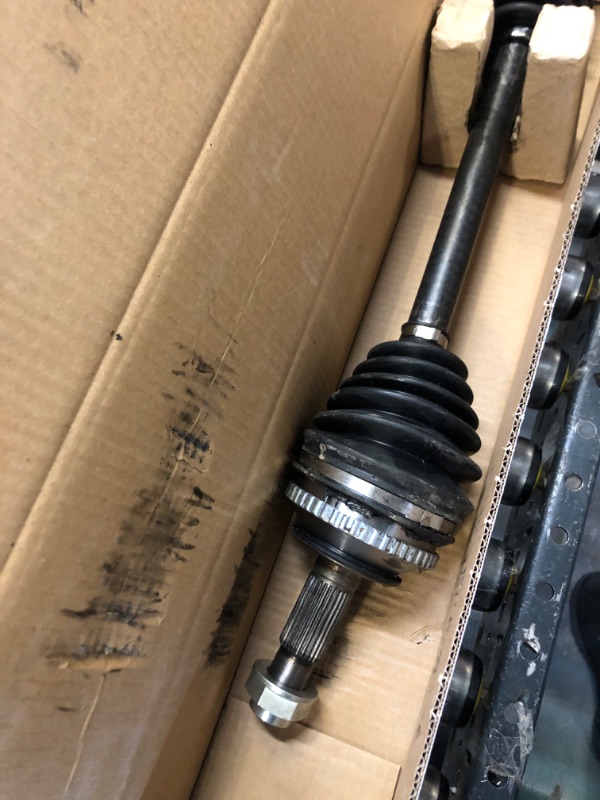 Photo 3 of GSP NCV36533 CV Axle Shaft Assembly - Left Front (Driver Side), black/silver