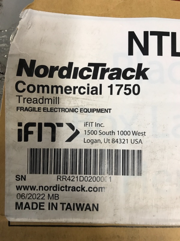 Photo 6 of NordicTrack Commercial 1750 Treadmill | NTL14122