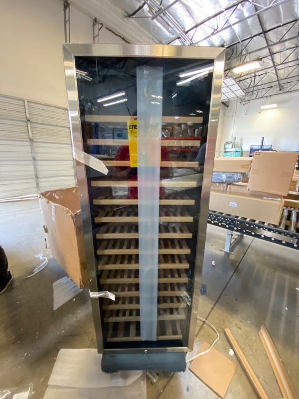 Photo 2 of EdgeStar 24 Inch Wide 151 Bottle Capacity Built-In or Free Standing Single Zone Wine Cooler with Even Cooling Technology
Model:CWR1662SZ