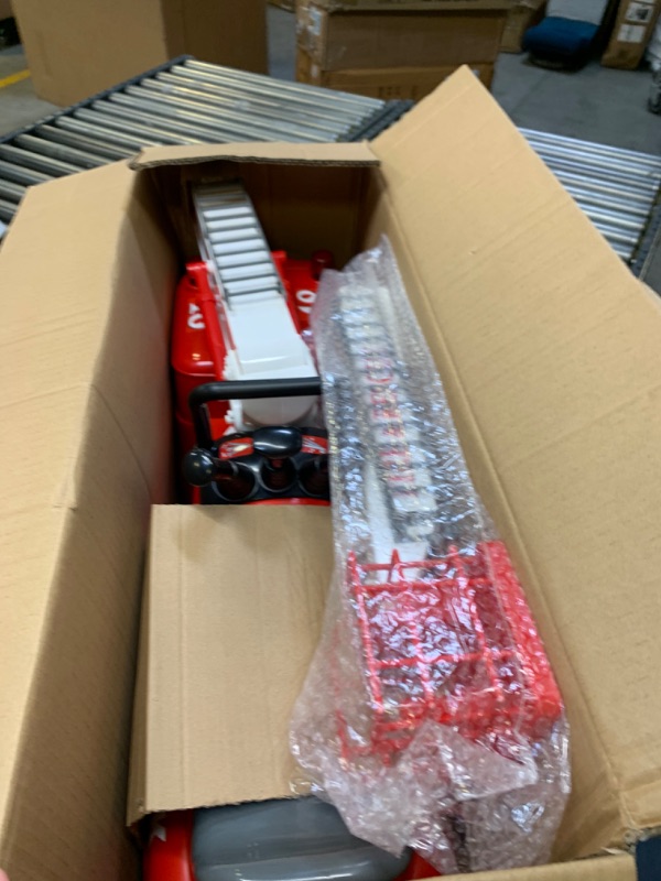 Photo 1 of SKYTEAM Action Fire Engine Ride-On --- Box Packaging Damaged, Item is New
