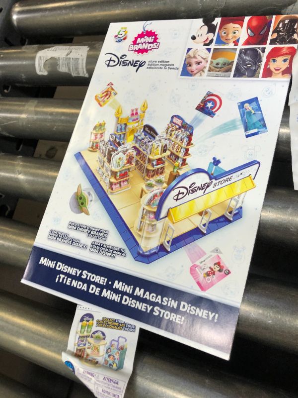 Photo 2 of 5 Surprise Mini Brands Disney Toy Store Playset by Zuru - Disney Toy Store Includes 5 Exclusive Mystery Mini's, Store and Display Mini Collectibles, Toy for Kids, Teens, and Adults