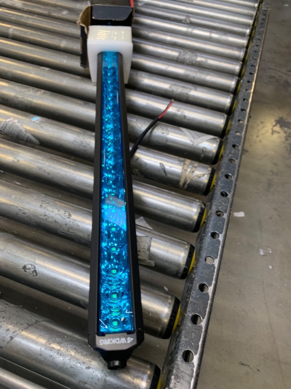 Photo 1 of LED Light Bar 40 inch, 4WDKING Screwless Design 200W Off Road LED Spot Flood Combo Work Light Super Bright Truck Driving Fog Lamp IP69K Waterproof Fit for Ford F150 Polaris RZR Jeep Wrangler --- Box Packaging Damaged, Item is New, Missing Hardware
