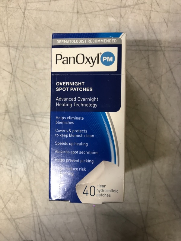 Photo 1 of PANOXYL OVERNIGHT SPOT PATCHES
3 PACK OF 40 COUNTS