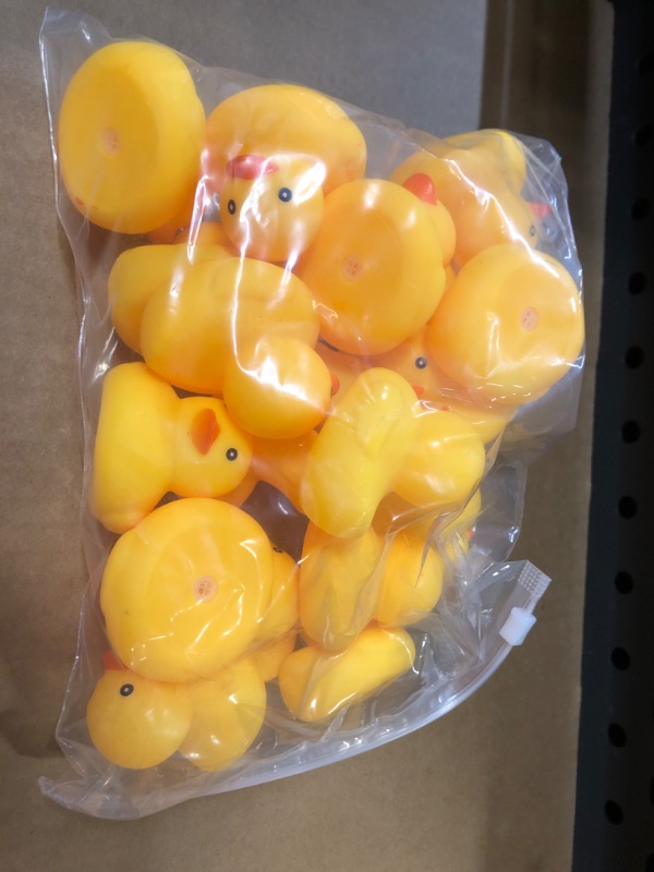 Photo 2 of Codall Mini Yellow Rubber Bath Ducks for Child?2.1", 20pcs?