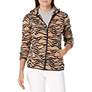 Photo 1 of Amazon Essentials Women's Classic-Fit Long-Sleeve Full-Zip Polar Soft Fleece Jacket (Available in Plus Size), Animal, MediumAmazon Essentials Women's Classic-Fit Long-Sleeve Full-Zip Polar Soft Fleece Jacket (Available in Plus Size), Animal, Medium