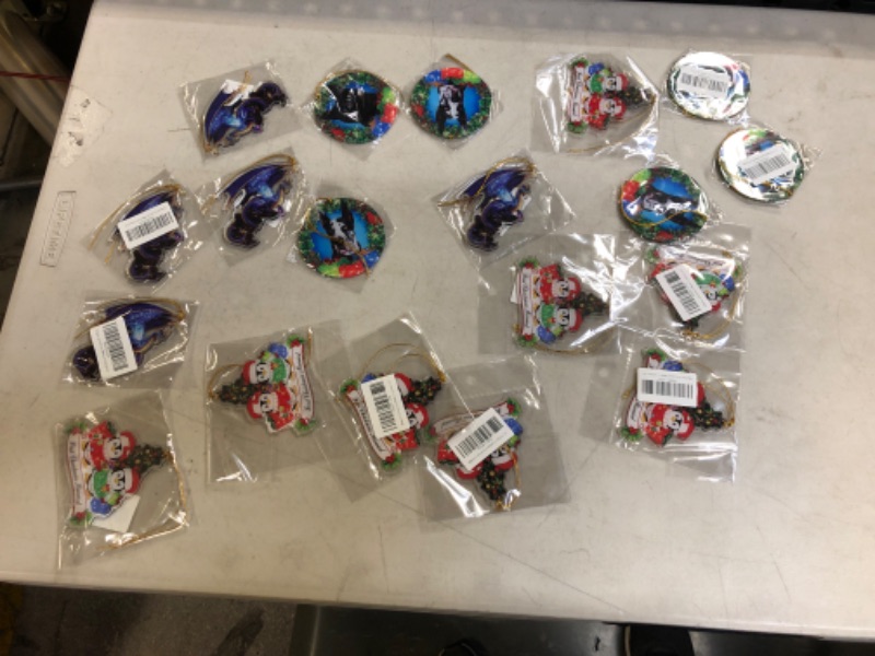 Photo 1 of 20 pc christmas ornaments variety pack