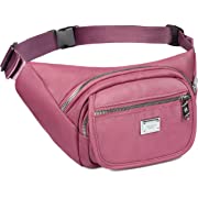 Photo 1 of Fanny Packs for Women Men, Fashion Waist Pack Belt Bags for Teens with Multi-Pockets Adjustable Belts, Cute Fanny Pack Bum Bag for Outdoors Workout Traveling Casual Running Hiking Cycling