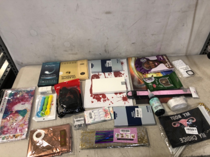 Photo 1 of 24 PC RANDOM MISC. BAG LOT - NEW ITEMS - SOLD AS IS 