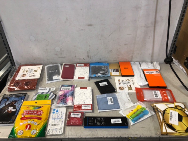 Photo 1 of 24 PC RANDOM MISC. BAG LOT - NEW ITEMS - SOLD AS IS 