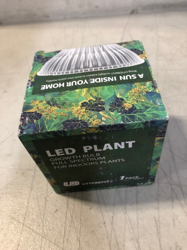Photo 2 of 80W LED Grow Light Bulb for Indoor Plants (1 PIC)