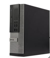 Photo 1 of Dell OptiPlex 9020-SFF, Intel Core i5-4570 3.2GHZ, 16GB RAM, 512GB SSD Solid State, DVDRW, Windows 10 Pro 64bit (Renewed) Core i5 up to 3.6G -- MINOR COSMETIC DAMAGE ON CASE